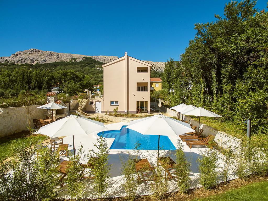 Residence Mediterraneo II Baška Exterior foto